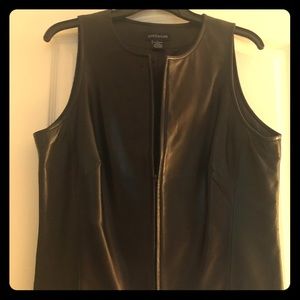 Ann Taylor Leather Vest